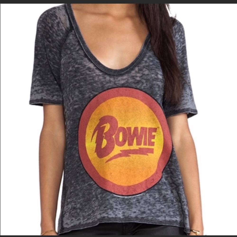 Chaser David Bowie Graphic Burnout
concert tee